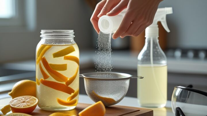 Domowy płyn z resztek soku — praktyczny przewodnik po sprzątaniu zero waste