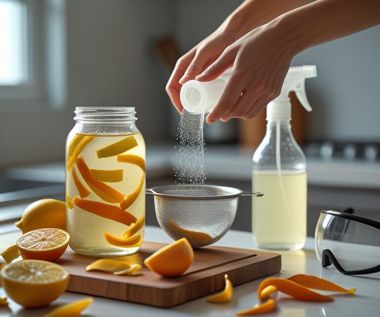 Domowy płyn z resztek soku — praktyczny przewodnik po sprzątaniu zero waste